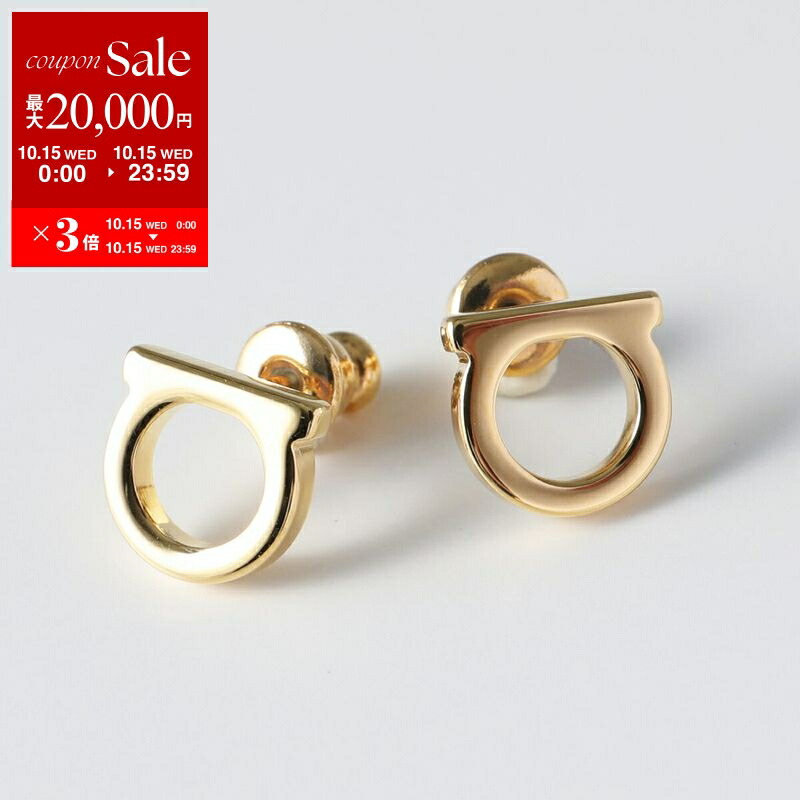 楽天市場】FERRAGAMO フェラガモ ピアス EAR GANFUT P 76 0583