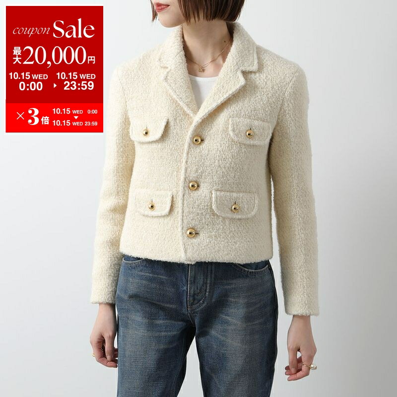 CELINE セリーヌ　シャスールジャケット ツイード　タキマキ 楽天市場】CELINE セリーヌ シャスールジャケット 2V71I739P