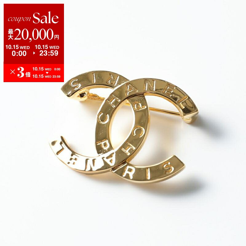 楽天市場】CHANEL シャネル Bicolor CC Brooch ブローチ メタル