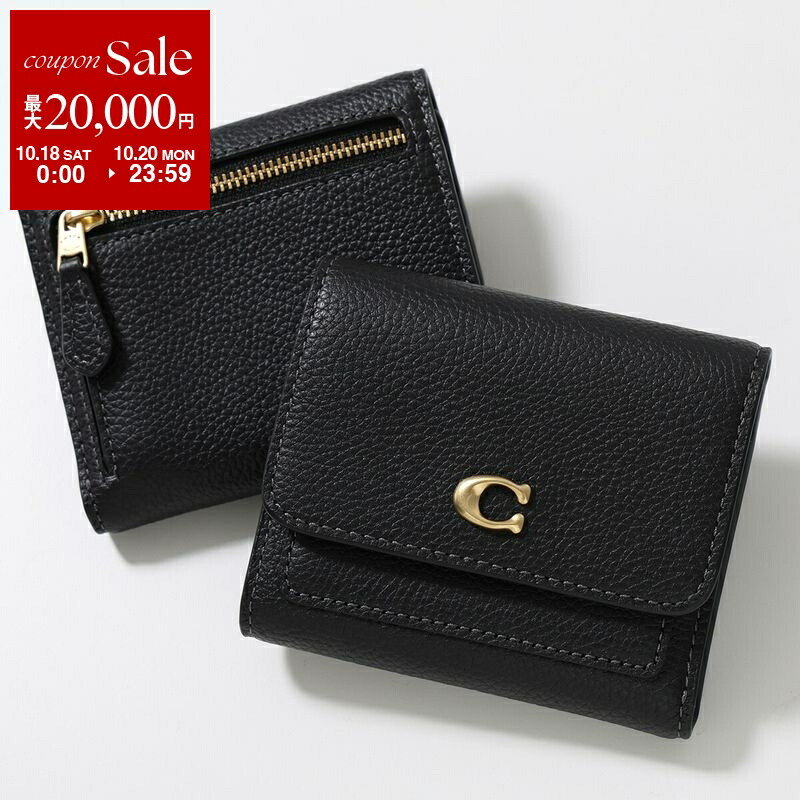 COACH 三つ折り財布　カードケース COACH コーチ 三つ折り財布 エッセンシャル カード ホルダー