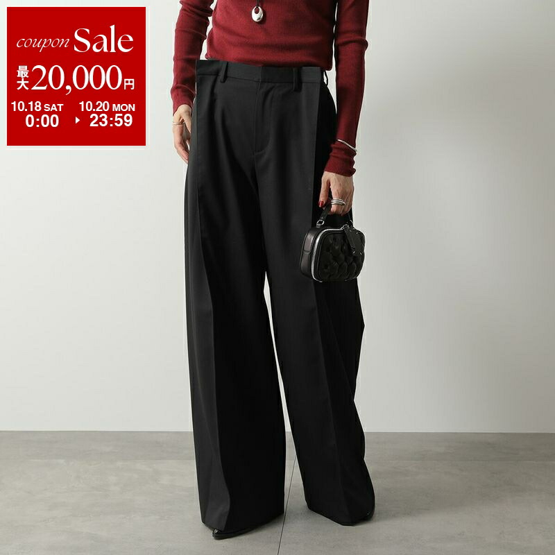 MM6 Maison Margiela ベージュワイドパンツ MM6 エムエム6 S52KA0414 S54445 ワイドパンツ (MM6 Maison