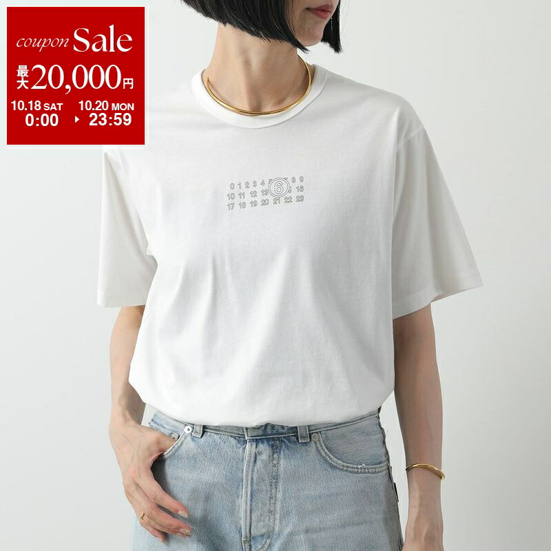 MM6 クロップドTシャツ ホワイト 楽天市場】MM6 エムエムシックス メゾンマルジェラ クロップド