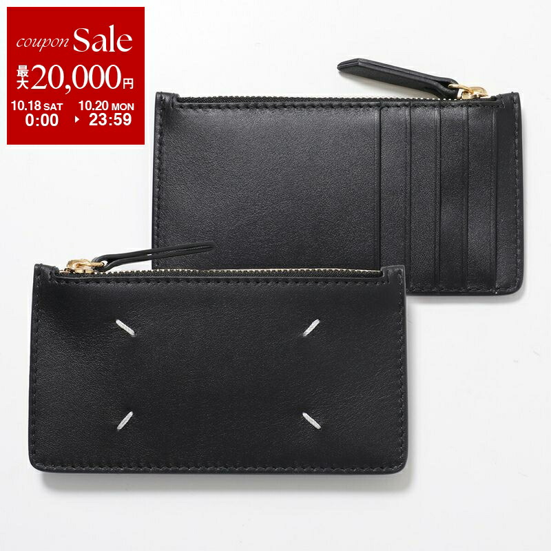 maison margiela カードケース　財布　ウォレット 25新作 メゾンマルジェラ レザー カードケース ウォレット