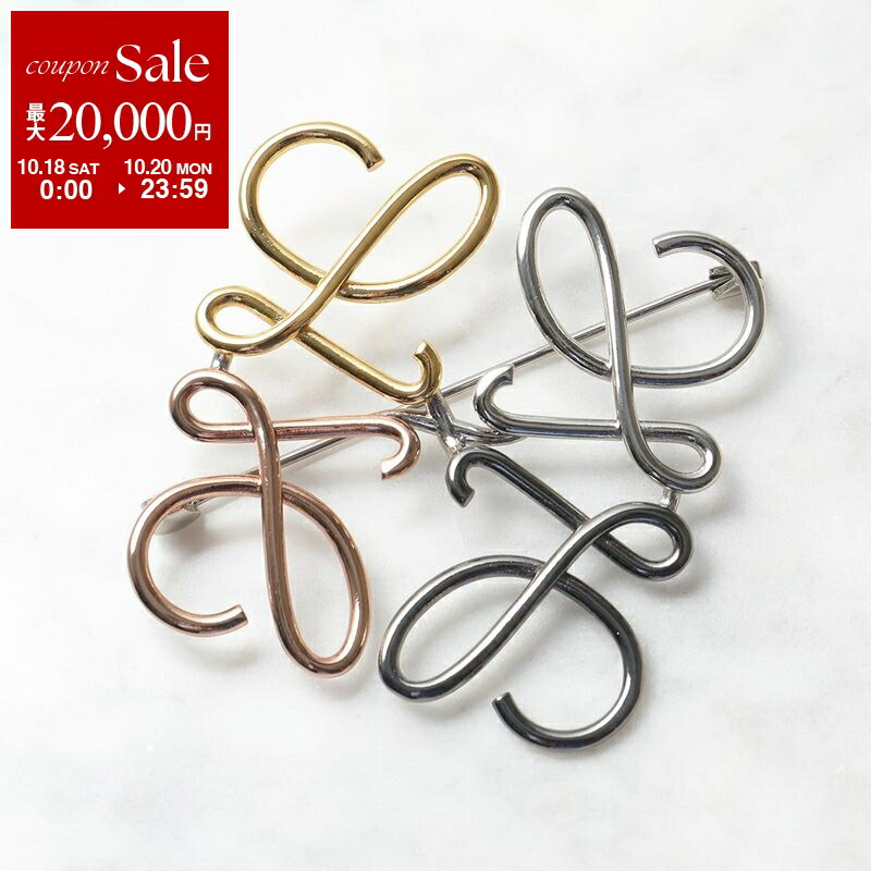 楽天市場】LOEWE ロエベ ブローチ ANAGRAM BROOCH 111.25.020