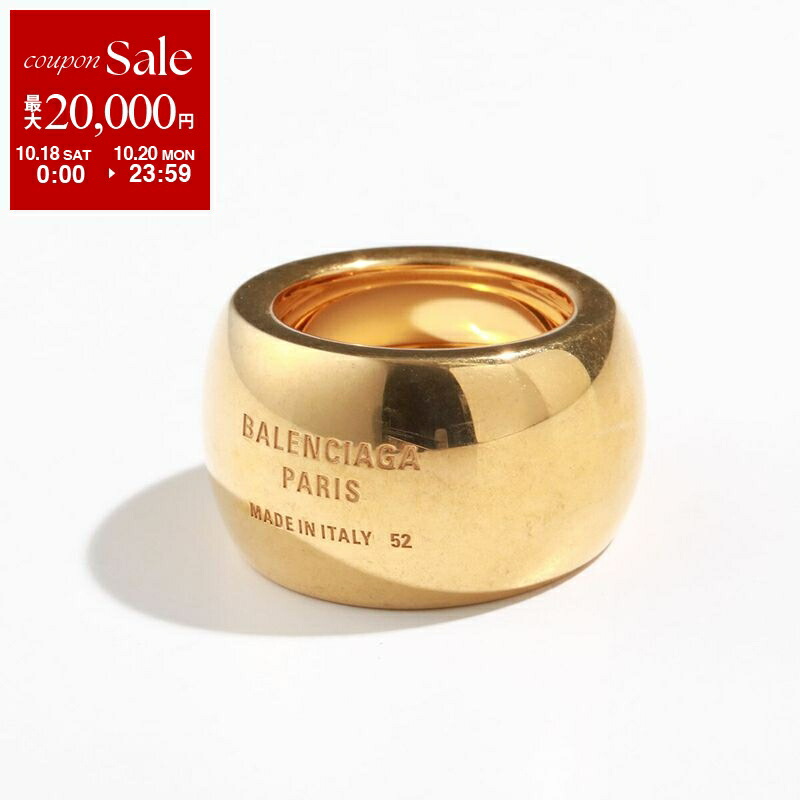 BALENCIAGAゴールド BBロゴデザインリング 210.jpg