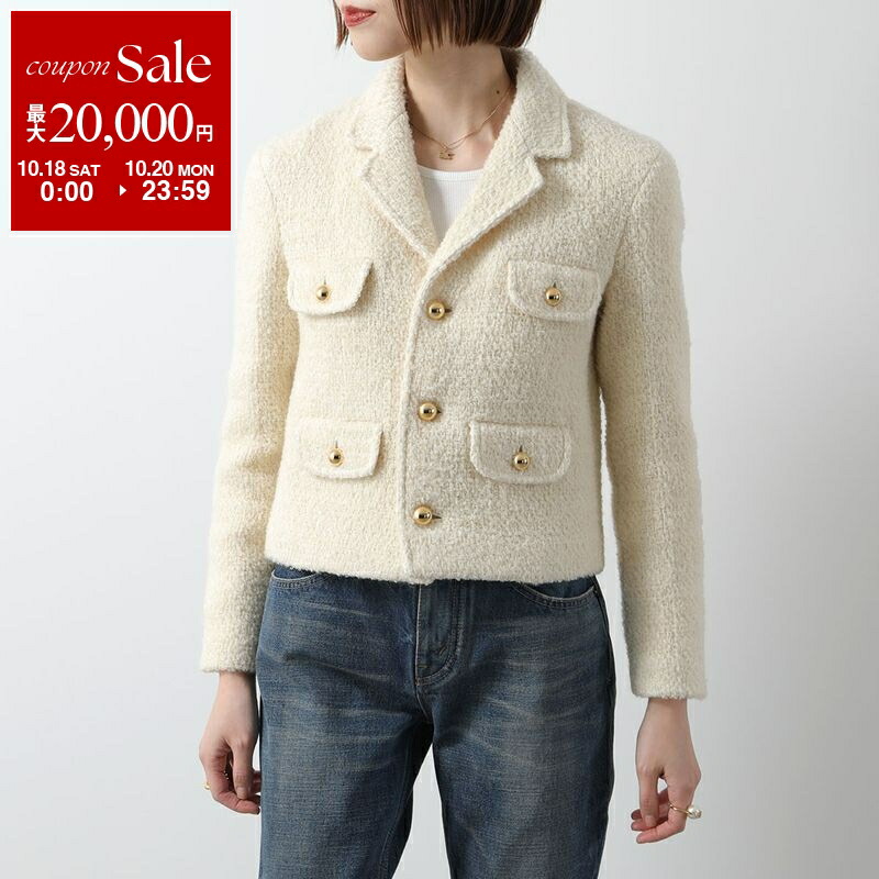 CELINE セリーヌ　シャスールジャケット ☆Celine☆シャスールジャケット / ブクレナットゥ ブラック