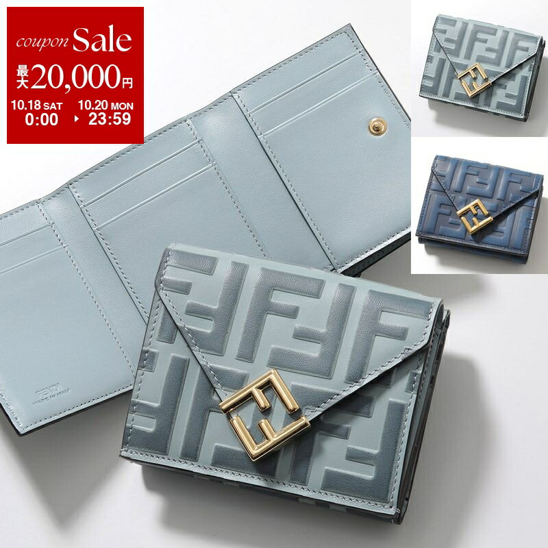 楽天市場】FENDI フェンディ 三つ折り財布 FFダイヤモンド