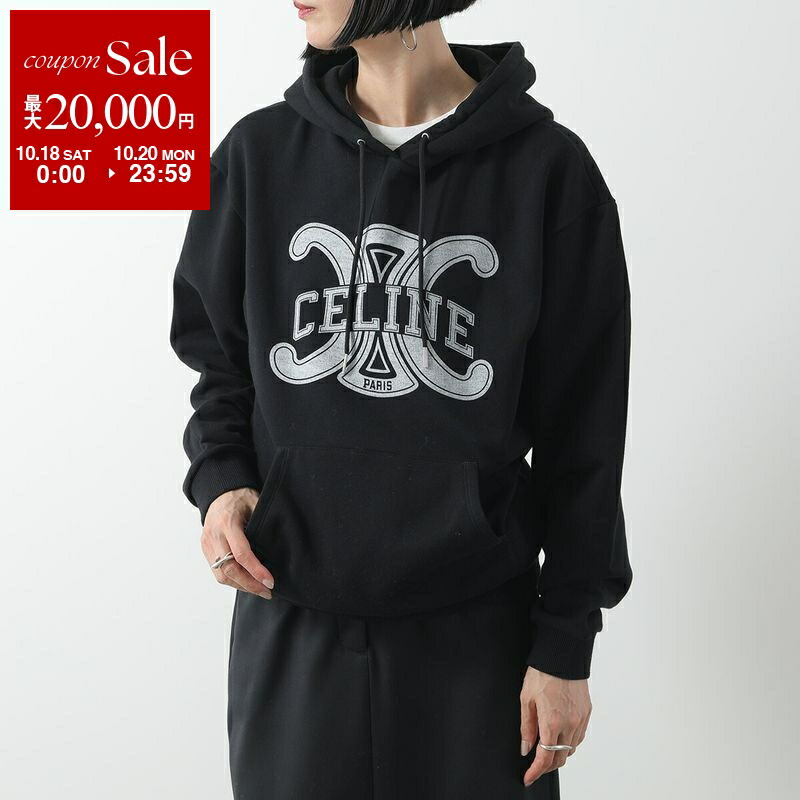楽天市場】CELINE セリーヌ Oversized Hoodie プルオーバー