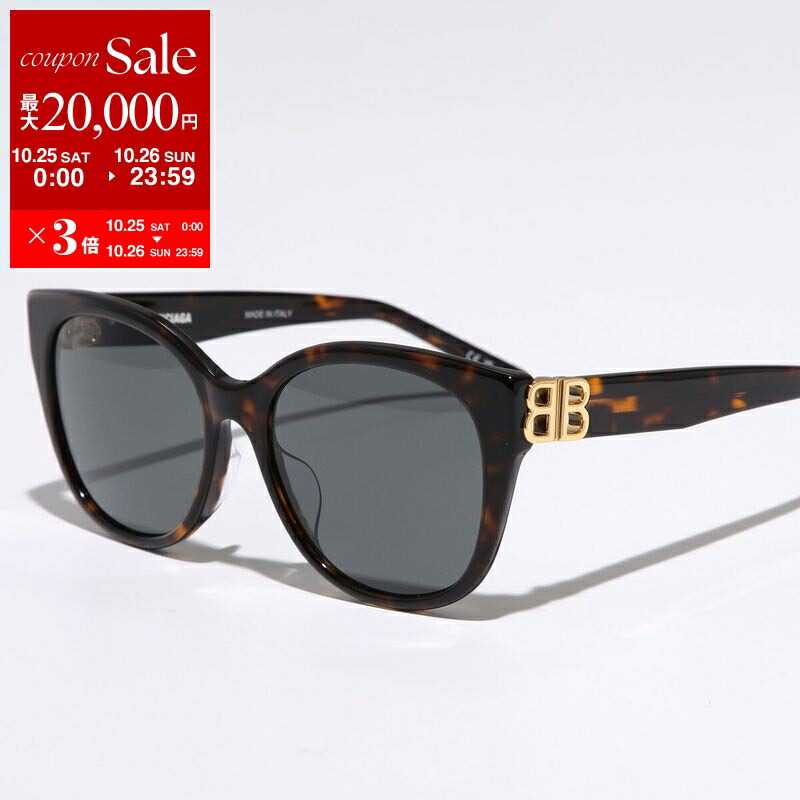 BALENCIAGA べっ甲柄 キャットアイ メガネ Balenciaga Eyewear キャットアイ サングラス | ブラック