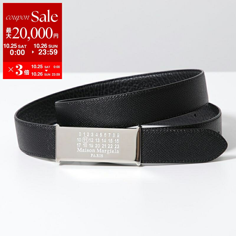 鑑定済・未使用に近い★バレンシアガ　BBロゴ　レザーベルト　メンズ　箱付き BALENCIAGA☆BBロゴ バックル レザー ベルト BLACK MENS