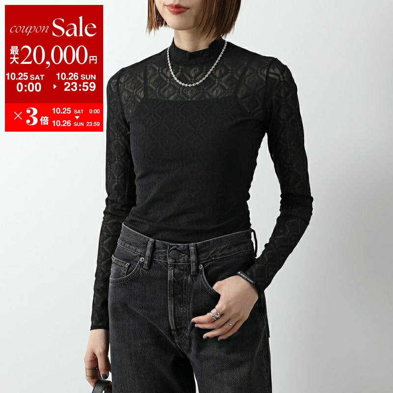 Marine Serre マリーンセル ムーン　長袖　Sサイズ MARINE SERRE Marine Serre マリーン セル カットソー Second