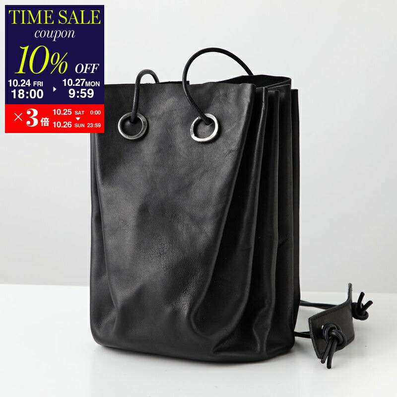 tagliovivo ブラックレザートートバッグ TAGLIOVIVO タリオヴィヴォ トートバッグ DOCTOR L メンズ