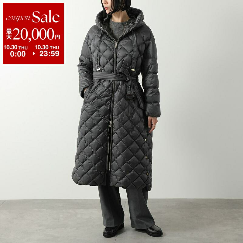 マックスマーラ　ダウンコート　ロング ベルト　M　キューブ Max Mara The Cube マックスマーラ ザ・キューブ ダウンコート