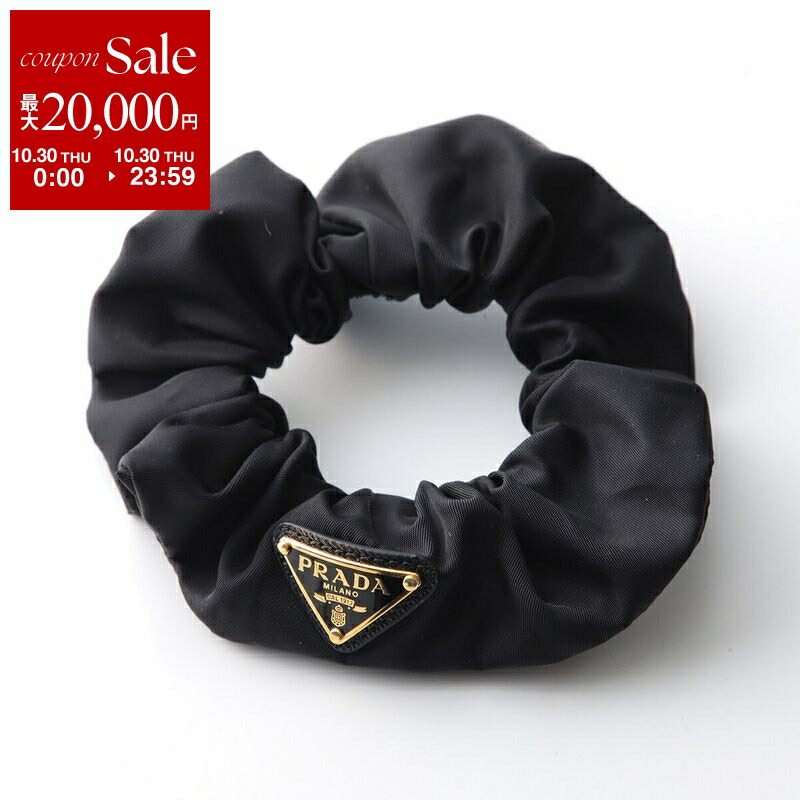 PATOU 黒シュシュ 🎁 ファッション PATOU 黒 シュシュ