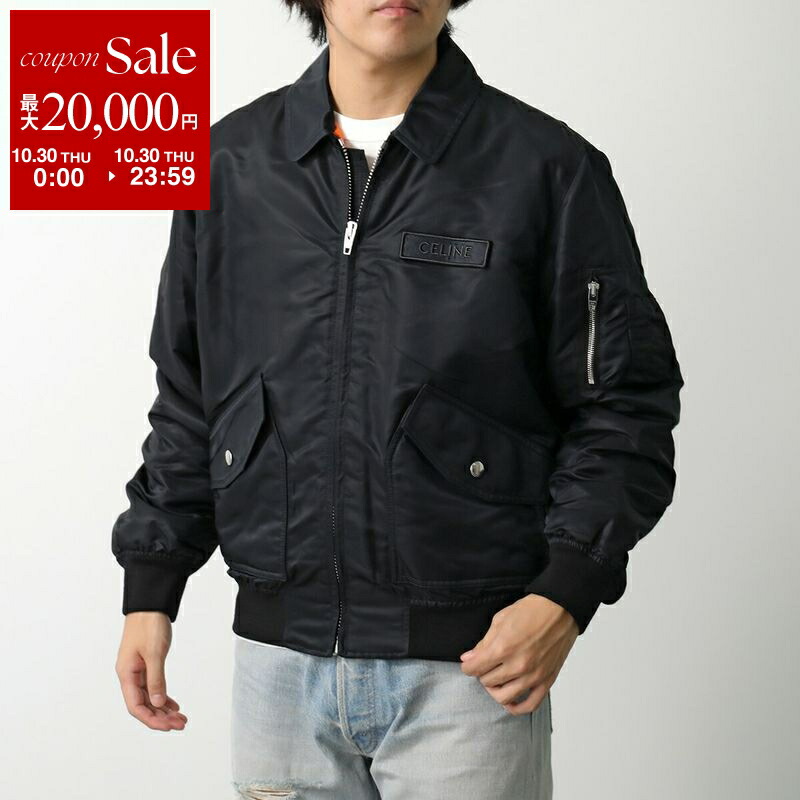 CELINE♡2025ss新品チェルシーブルゾン TRIOMPHEロゴ□CELINE メタリック ブルゾン ジャケット ゴールド