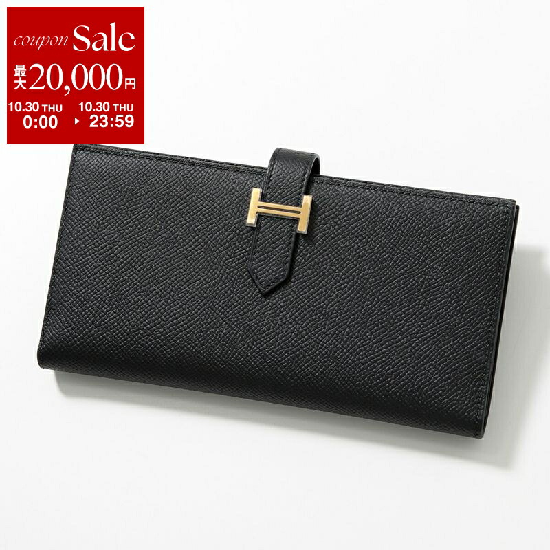 楽天市場】HERMES エルメス 二つ折り長財布 Bearn Souffle