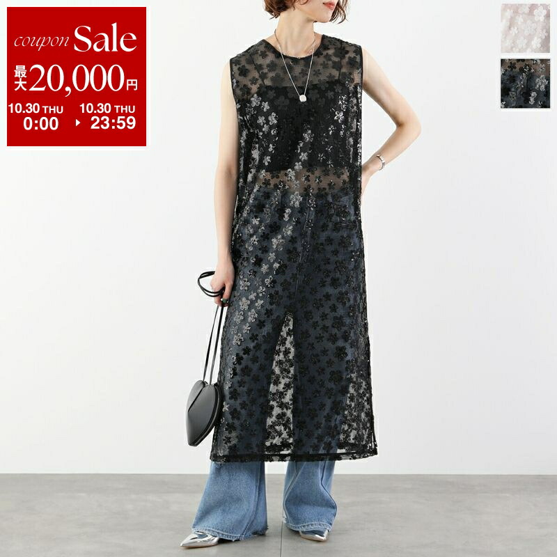 DRIES VAN NOTEN シアー カットオフ ワンピース カットソー DRIES VAN