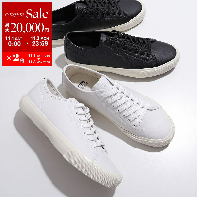 ビックテン✨ ヒューゴボス スニーカー 本革 シグネチャーストライプ 36 楽天市場】HUGO BOSS ヒューゴボス スニーカー 50502885 メンズ