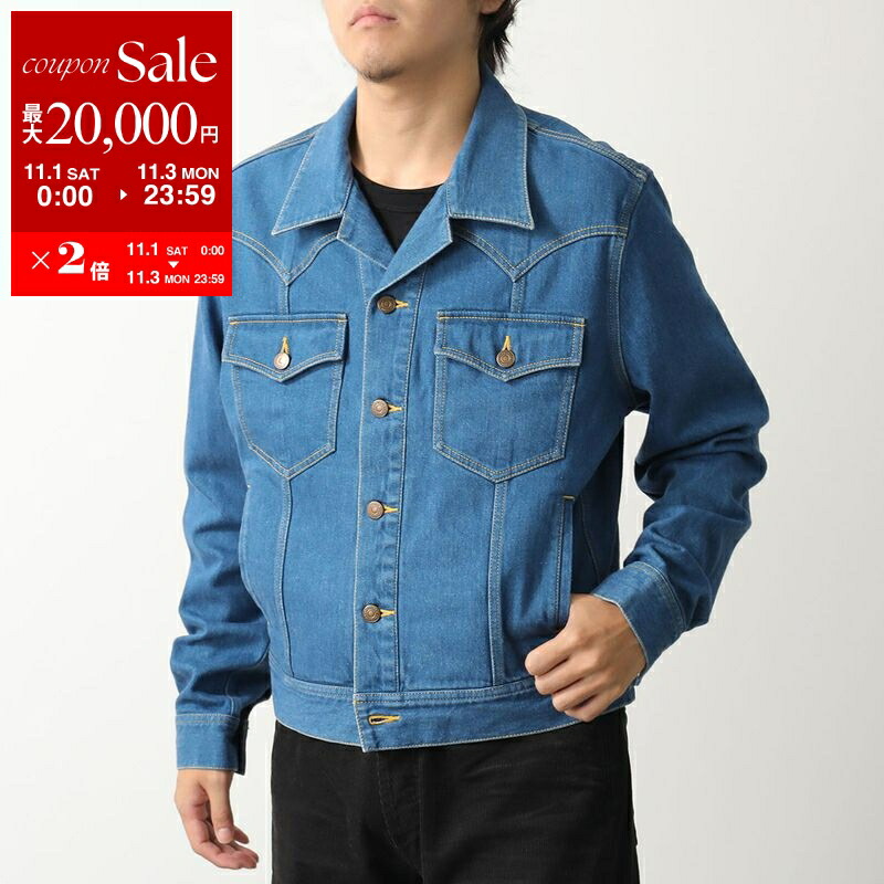 22SS CELINE セリーヌ ピスモウォッシュ デニムジャケット Gジャン 楽天市場】CELINE セリーヌ デニムジャケット 2Q472947F.38CH