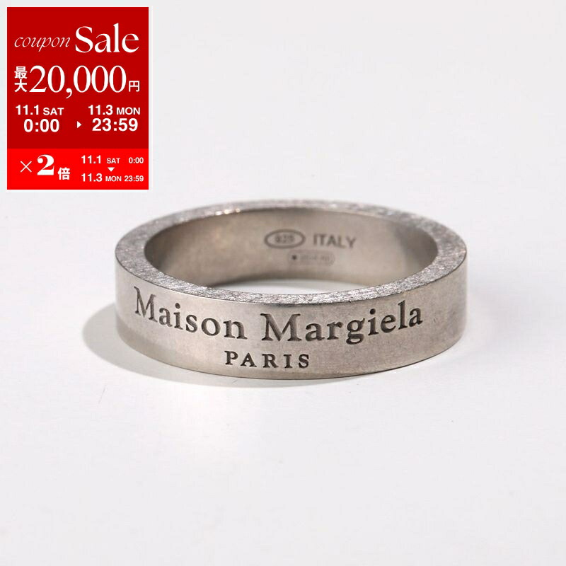 【新品外箱あり】メゾンマルジェラ スリム ロゴ リング シルバー 13号相当 楽天市場】【11/1～11/3限定・最大2万円OFFクーポン配布中