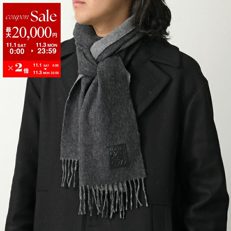 loewe ロエベ マフラー ブラック LOEWE(ロエベ) マフラー ブラック｜【公式】カインドオル