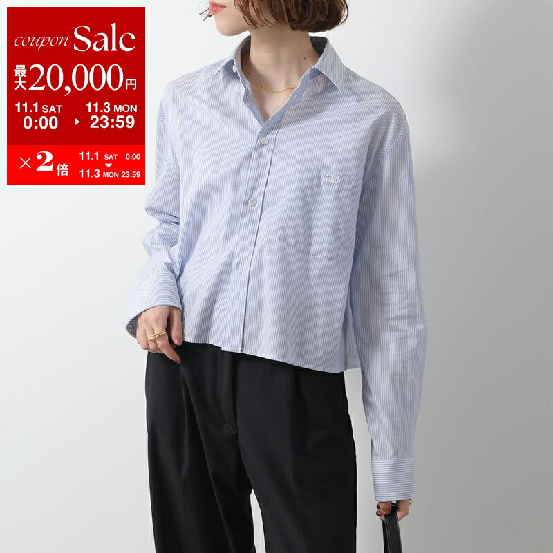 楽天市場】CELINE セリーヌ シャツ 2Y81A233U.01MA レディース