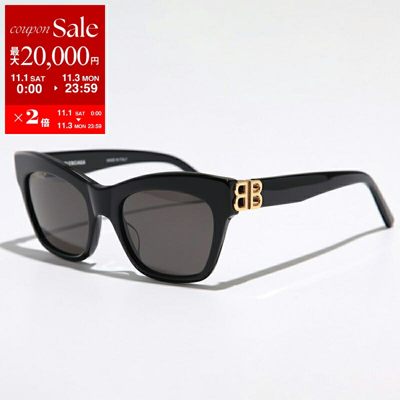 BALENCIAGA サングラス　BB ロゴ Balenciaga Eyewear BBロゴ サングラス | ブラウン | FARFETCH JP