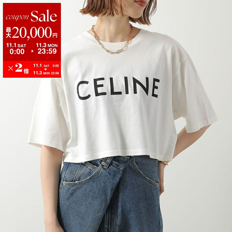 楽天市場】CELINE セリーヌ Tシャツ 2X14O671Q.01CB レディース