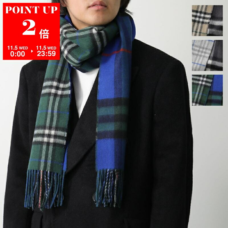 楽天市場】BURBERRY バーバリー マフラー MU VINTAGE CHECK SLD CS