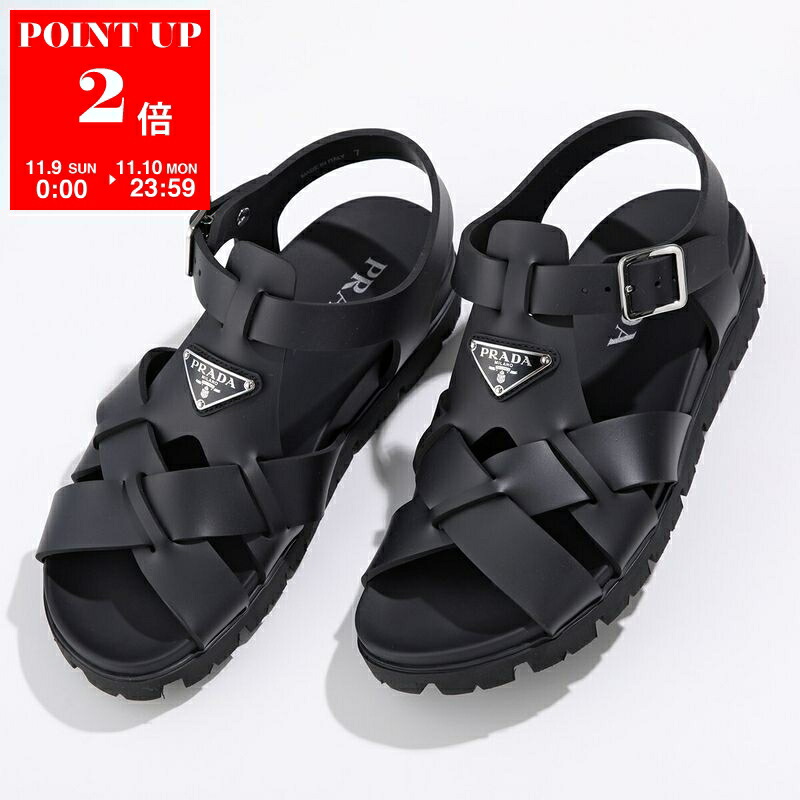 楽天市場】PRADA プラダ クリスクロスサンダル 2X3121 3LEM メンズ