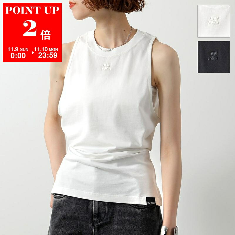 楽天市場】Courreges クレージュ キャミソール POINTY RIB KNIT
