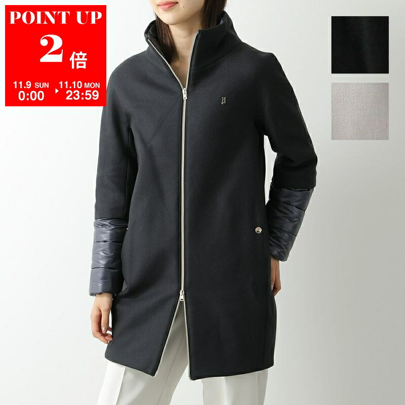 HERNO　ダウンコート　★kidsレイヤード Herno Kids レイヤード パデッドコート | ブラック | FARFETCH JP