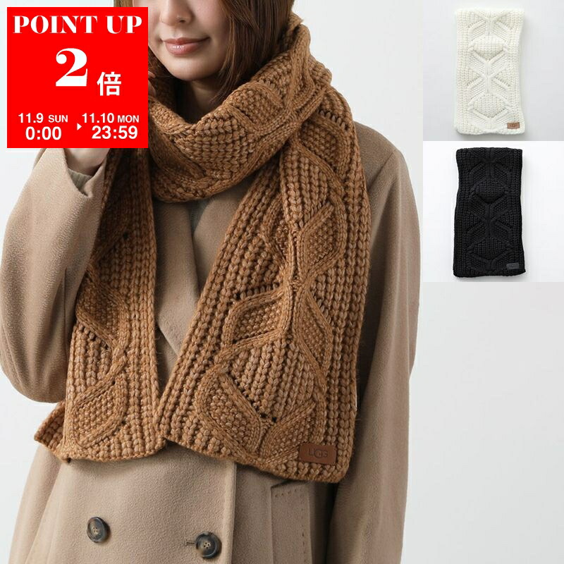 楽天市場】UGG アグ ニットマフラー U CHUNKY RIB KNIT SCARF チャン