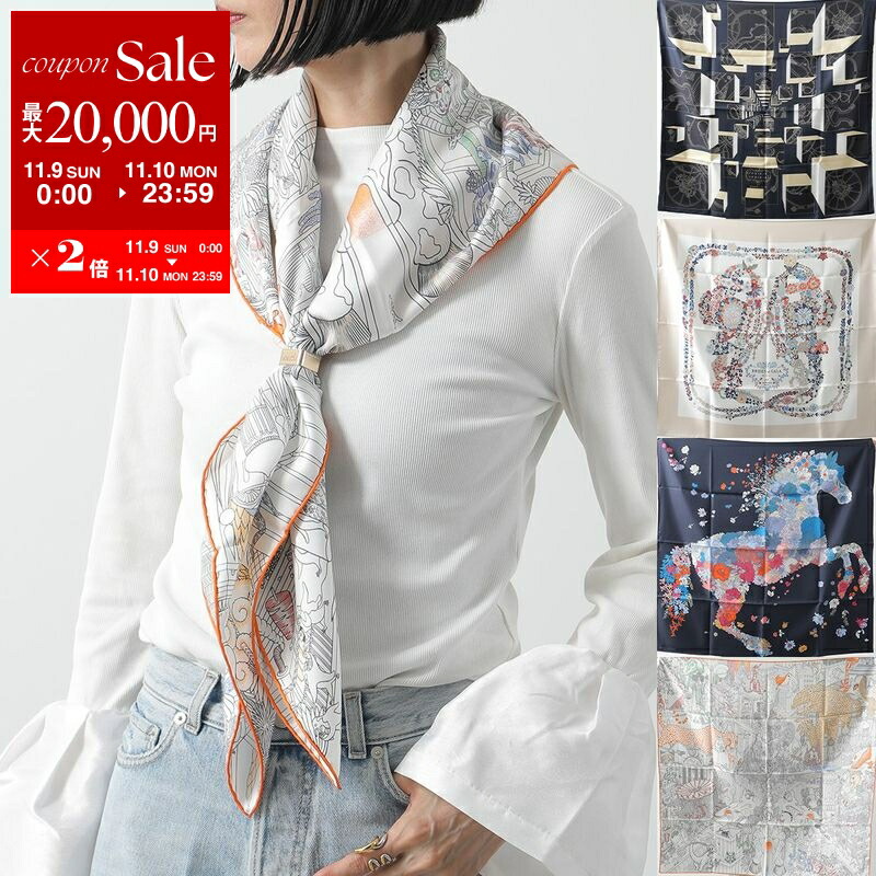 楽天市場】HERMES エルメス スカーフ カシシル 140×140 カレ ジェアン