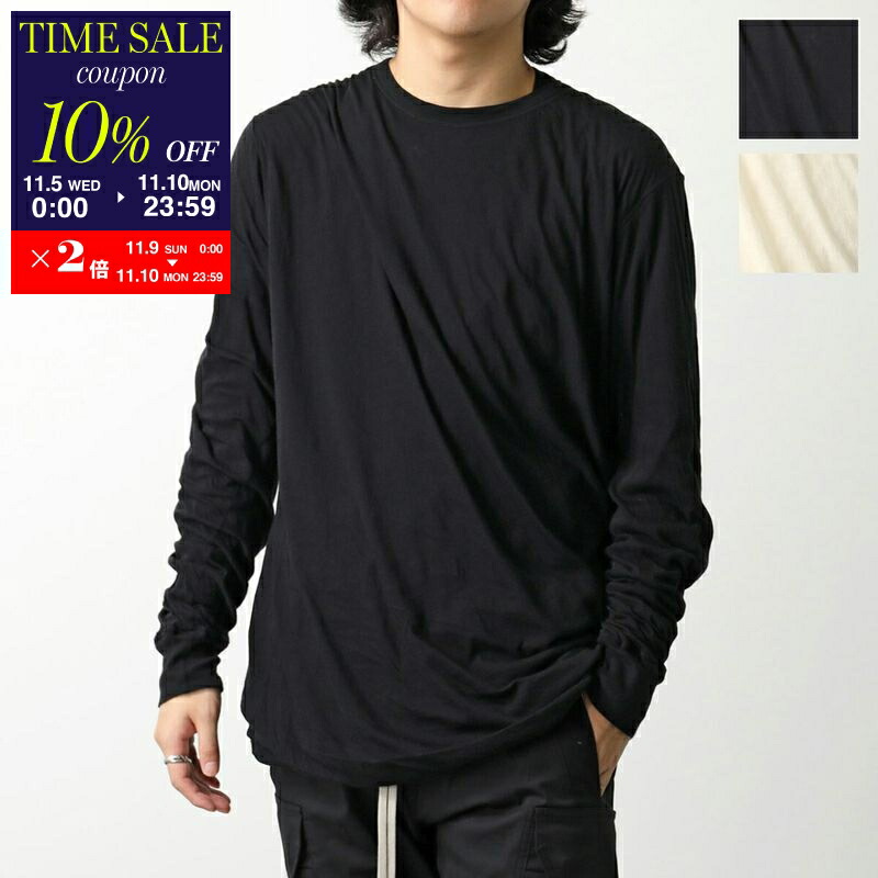 RickOwens カットソー　ロンT RICK OWENS - 【25SS】レベル ロングスリーブ Tシャツ / LEVEL LS T