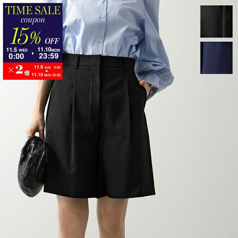 THE ROW ブラック ハーフパンツ The Row ショートパンツ - Black | FWRD