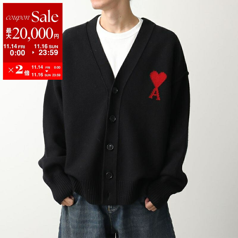 楽天市場】ami paris アミパリス カーディガン UKC002.018 メンズ