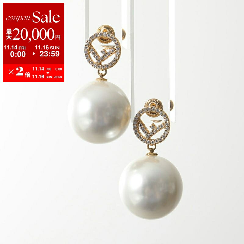 楽天市場】FENDI フェンディ ピアス 8AH771 B08 レディース FFロゴ FF