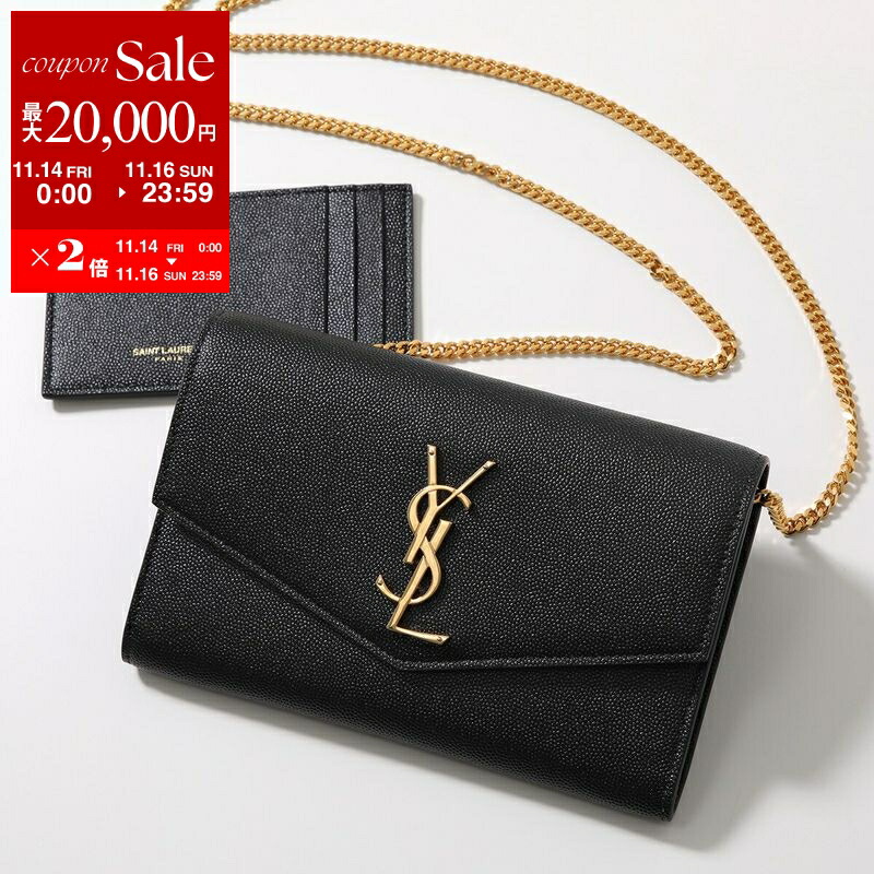 【新品同様】サンローラン　キャビアスキン　チェーンウォレット　ショルダーバッグ 楽天市場】【11/14-11/16限定・最大2万円OFFクーポン配布中】SAINT