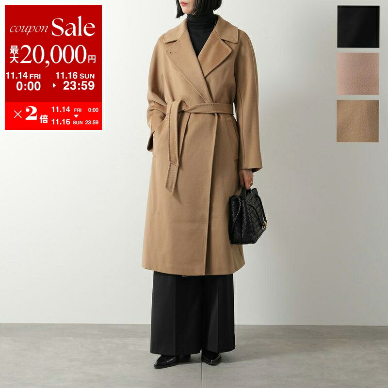 MaxMara STUDIO マックスマーラ アンゴラ シルク ウール コート Max Mara - 美品 マックスマーラ Max Mara STUDIO コート ダブル