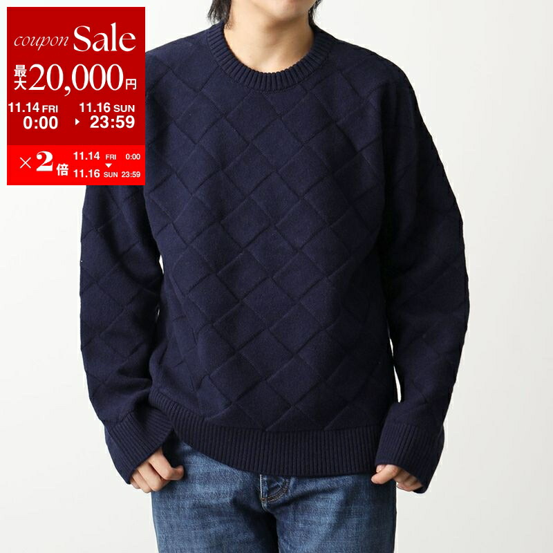 【試着のみ】BOTTEGA VENETA ボッテガヴェネタ　クルーネック　ニット BOTTEGA VENETA ボッテガヴェネタ ニット 749391 V33I0 レディース