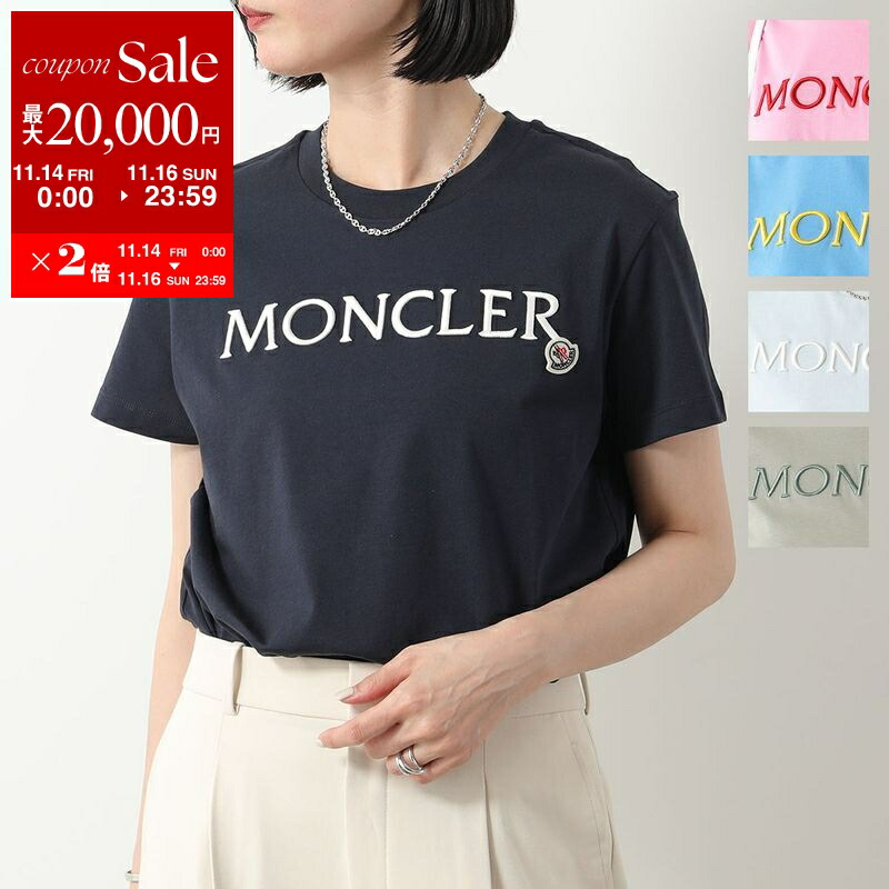 楽天市場】モンクレール Tシャツ 半袖 レディース トップス クルー