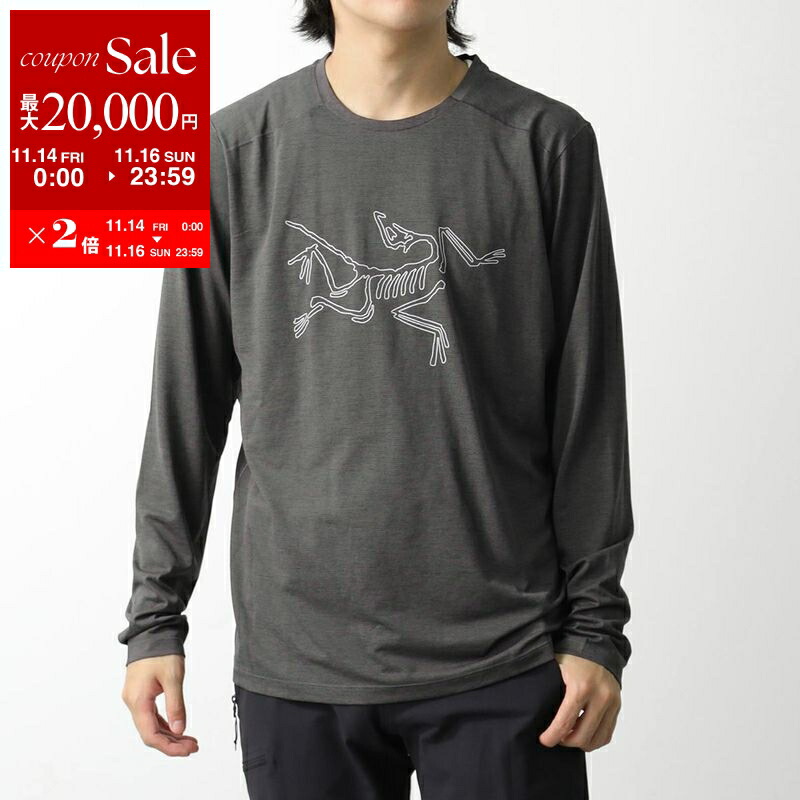 と*ま様 【未使用】アークテリクス　長袖カットソー　長袖Tシャツ　arc'ter ARC'TERYX アークテリクス Tシャツ カットソー 長袖 メンズ クラッグ