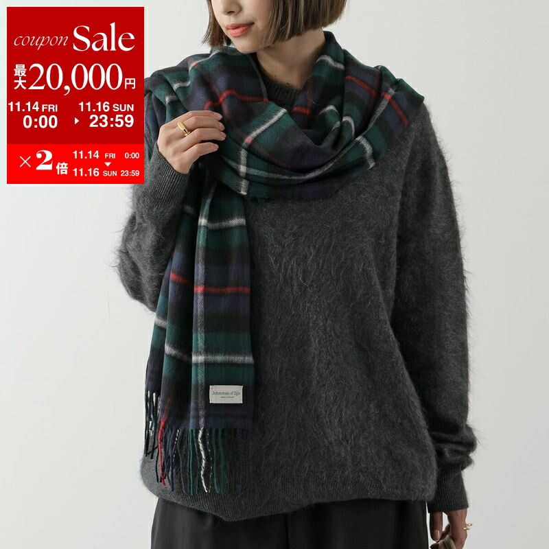 楽天市場】JOHNSTONS OF ELGIN ジョンストンズ マフラー WA16