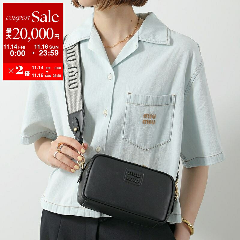 楽天市場】MIUMIU ミュウミュウ ショルダーバッグ 5BC125 2F41