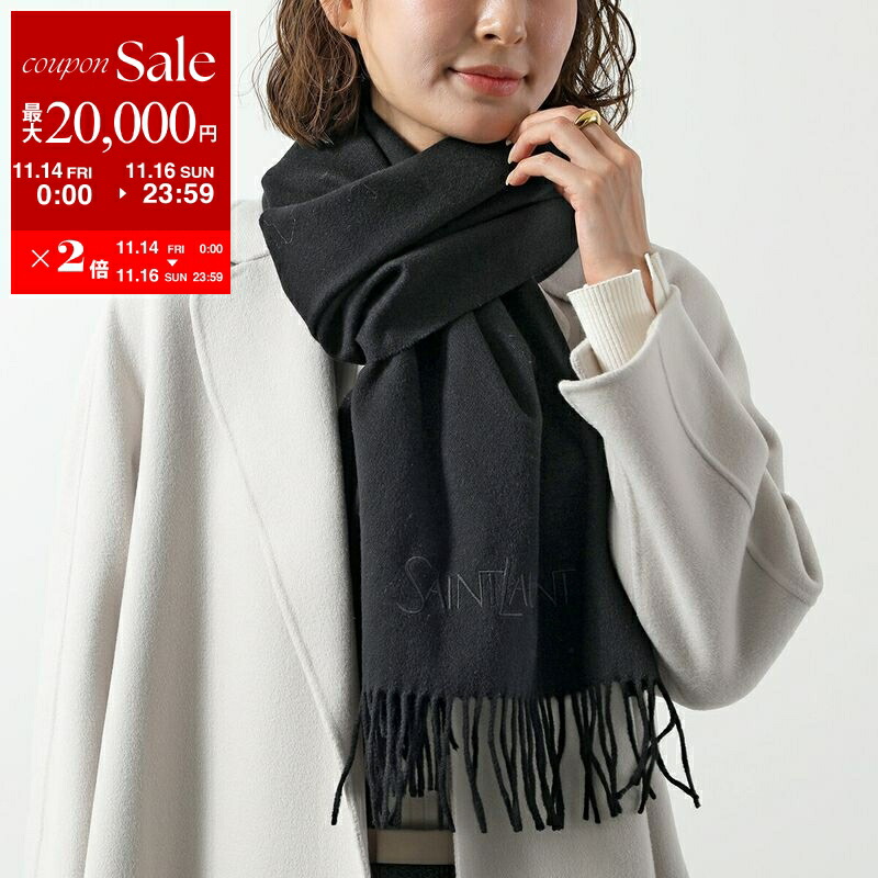 楽天市場】SAINT LAURENT サンローラン ストール FOULARD 715870 3YN00