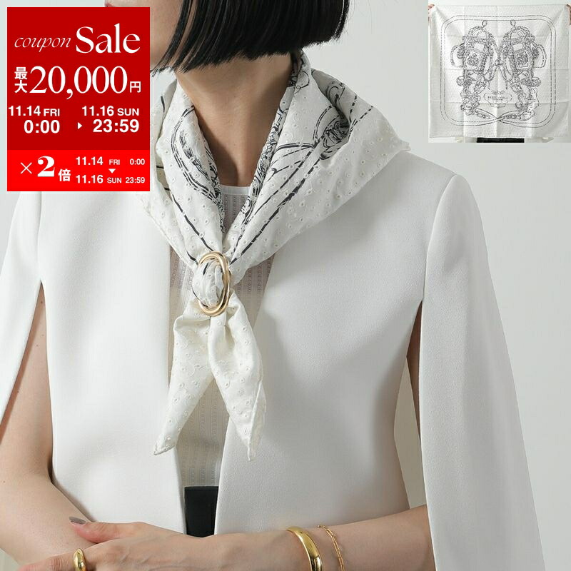 楽天市場】HERMES エルメス スカーフ CARRE カレH 100×100 104062T