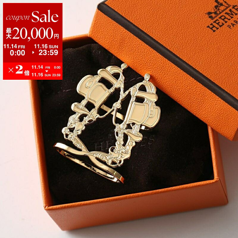 ❤未使用品❤ツイリーリング フロット GxSV金具 エルメス ネックレス