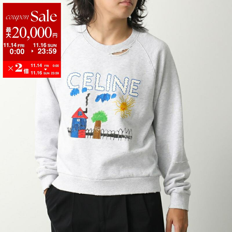 楽天市場】CELINE セリーヌ トレーナー メンズ スウェット ラグラン