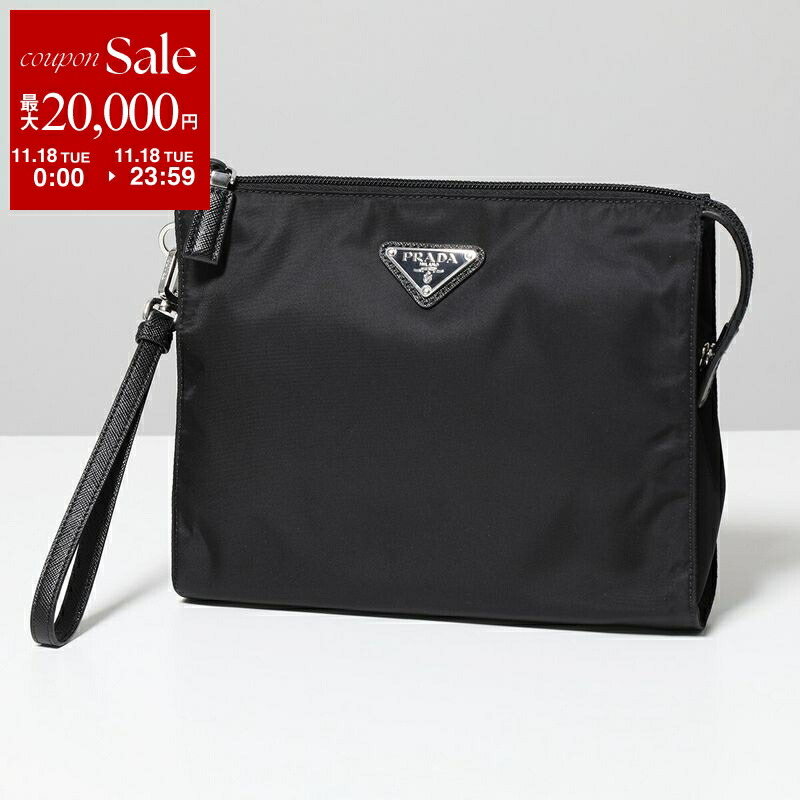 ✨極上美品✨PRADA 2VF056 サフィアーノ クラッチバッグ✨ 楽天市場】PRADA プラダ クラッチバッグ 2VF056 OOO 9Z2 メンズ